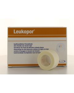 01 - fixatiepleister-leukopor-2-5cmx9-2m