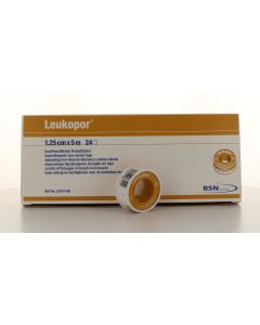 01 - fixatiepleister-leukopor-1-25cmx5m