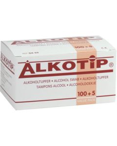 Desinfectiedoekjes Alkotip 3x6,5 cm