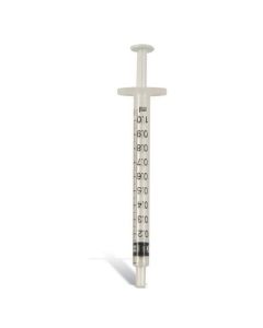 Injectiespuit Plastipak 3-delig 1ml Luer