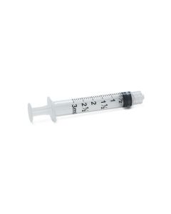 Injectiespuit Plastipak 3-delig 3ml Luer-Lock