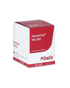Teststrips Hb 201 Hemocue 25 stuks