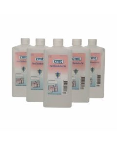 CMT hand desinfectiegel BELGIË fles1 ltr klepdop
