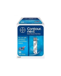 Teststrips glucose Bayer Contour Next 50 stuks