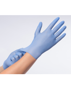 Handschoen Comforties softnitril blauw XL