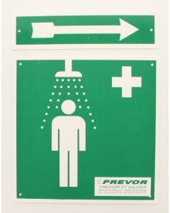 Nooddouche pictogram 