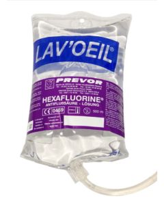 Hexafluorine® oogdouche zak 500ml