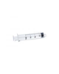 Injectiespuit Plastipak 3-delig 20ml Luer-Lok