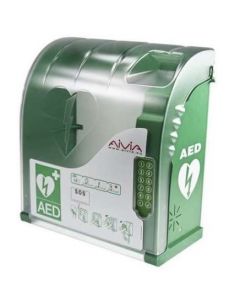 AED wandkast 210 met alarm en pin